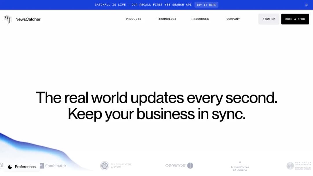 NewsCatcher screenshot