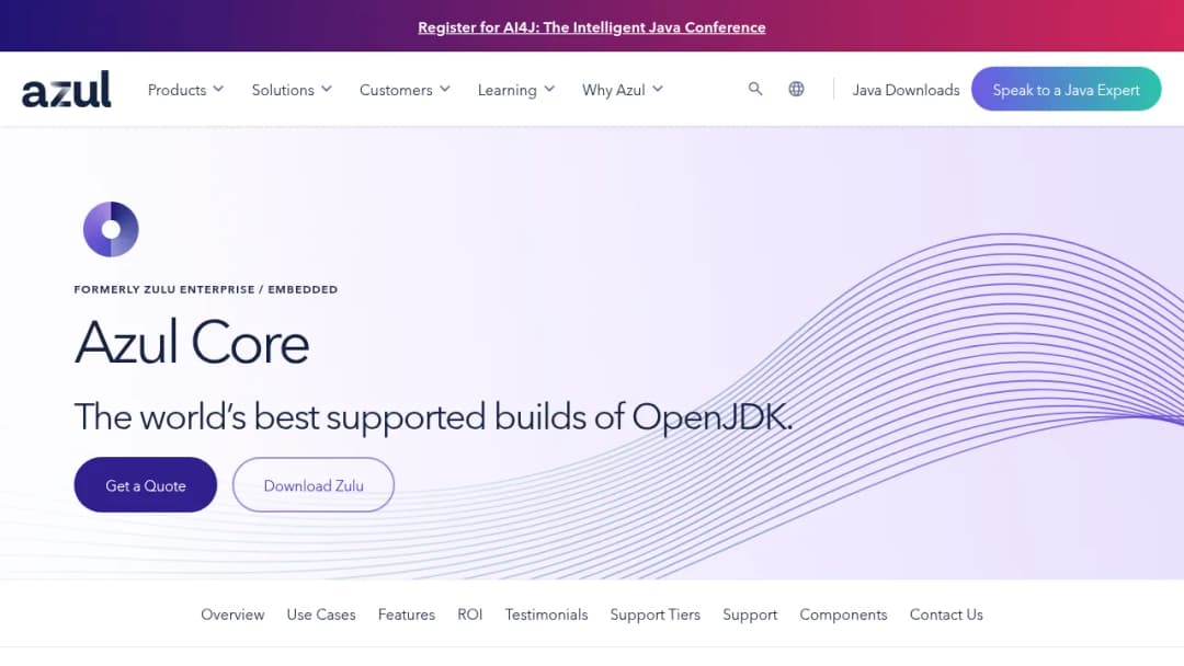 Azul Core screenshot