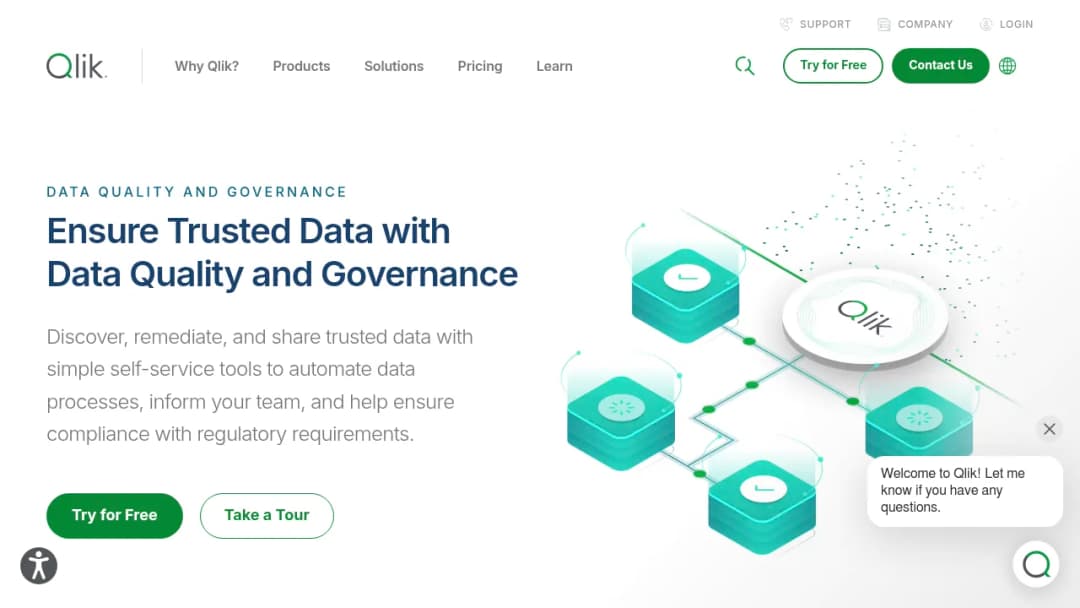 Qlik Data Quality and Governance screenshot