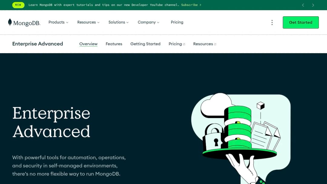 MongoDB Enterprise Advanced screenshot