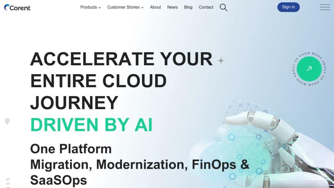 Corent Technology screenshot