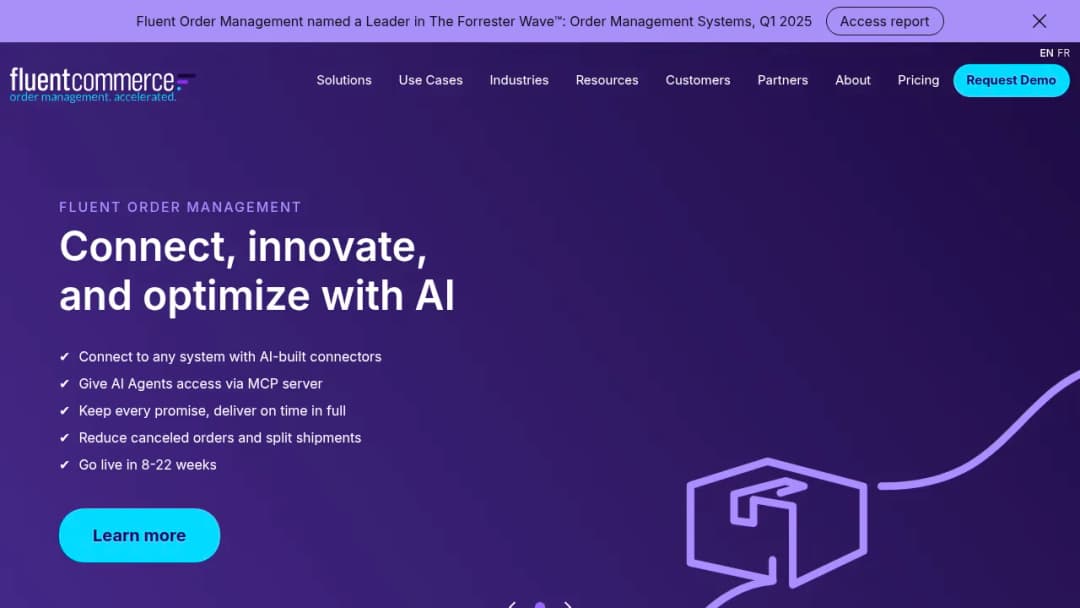 Fluent Commerce screenshot