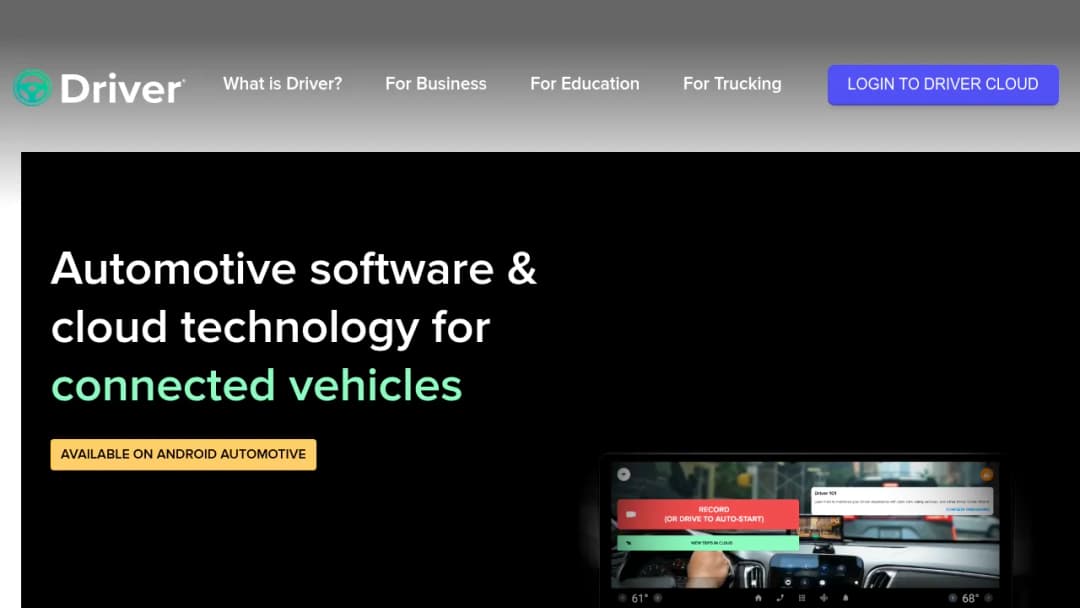 Driver Technologies screenshot
