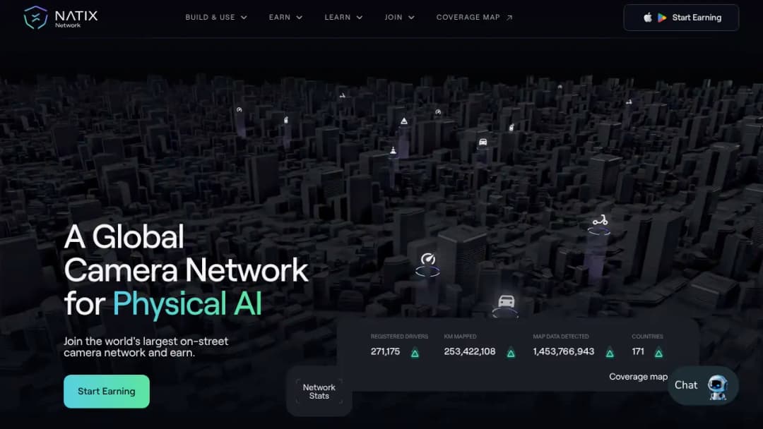 NATIX Network screenshot