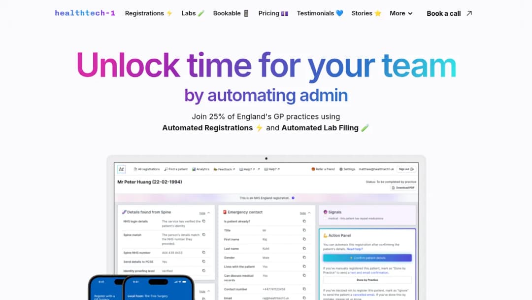 Healthtech 1 screenshot