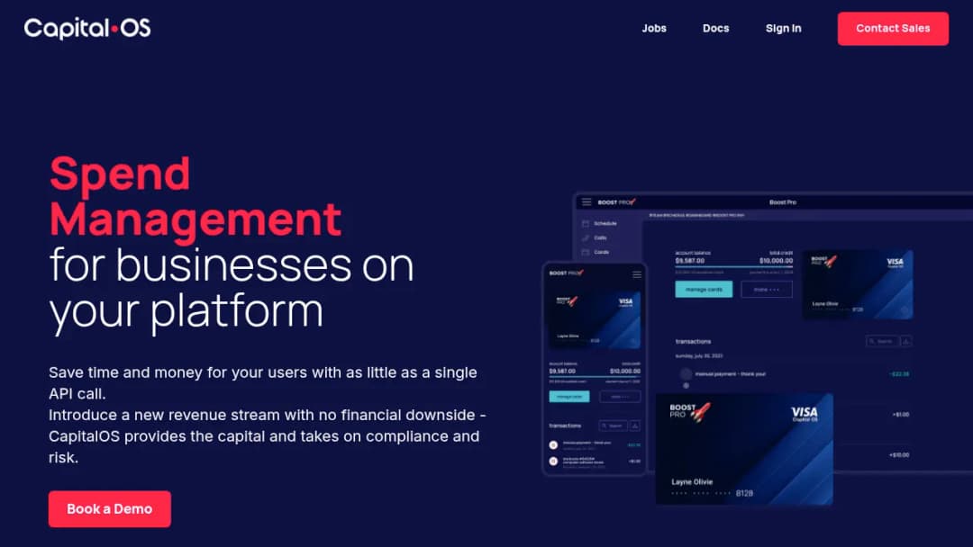 CapitalOS screenshot