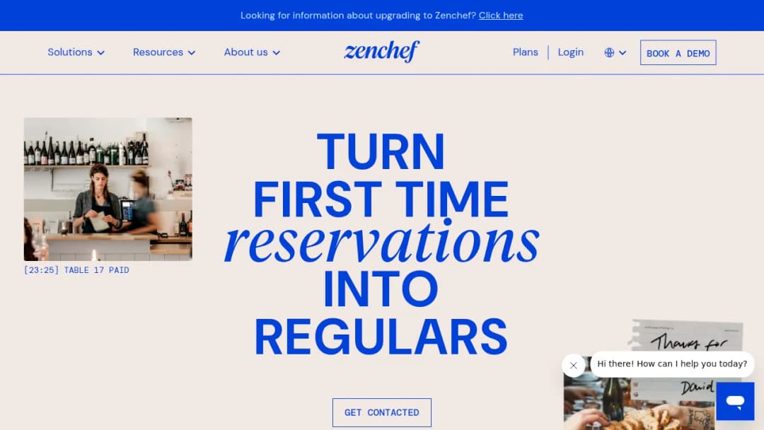 Zenchef screenshot
