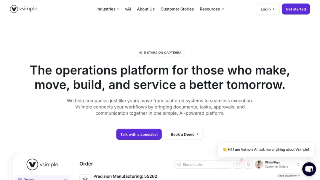 Vsimple screenshot