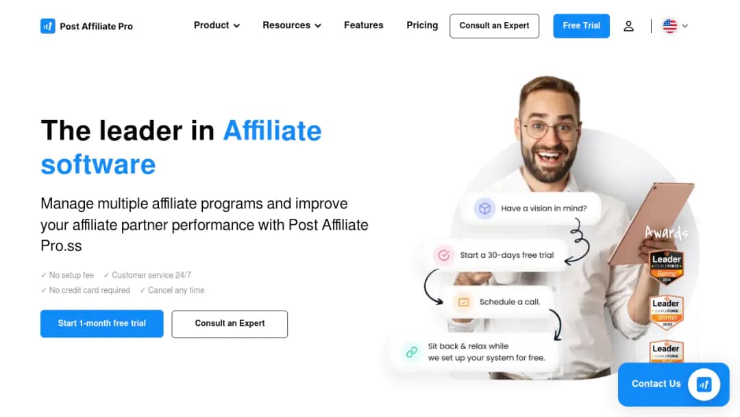Post Affiliate Pro screenshot