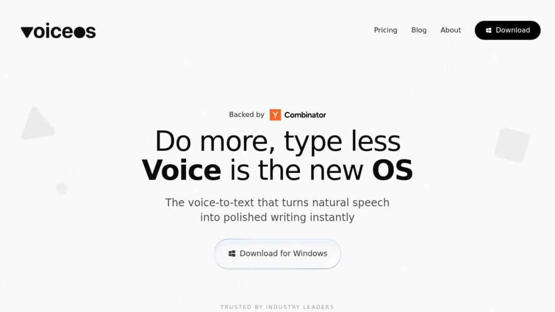 VoiceOS screenshot