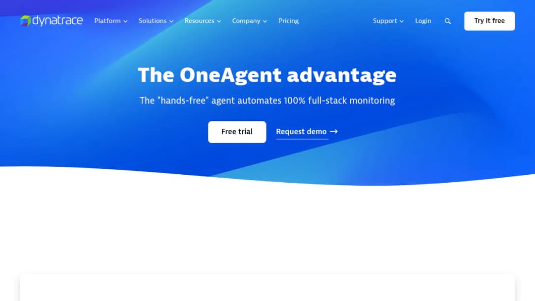 Dynatrace ExploreOneAgent screenshot