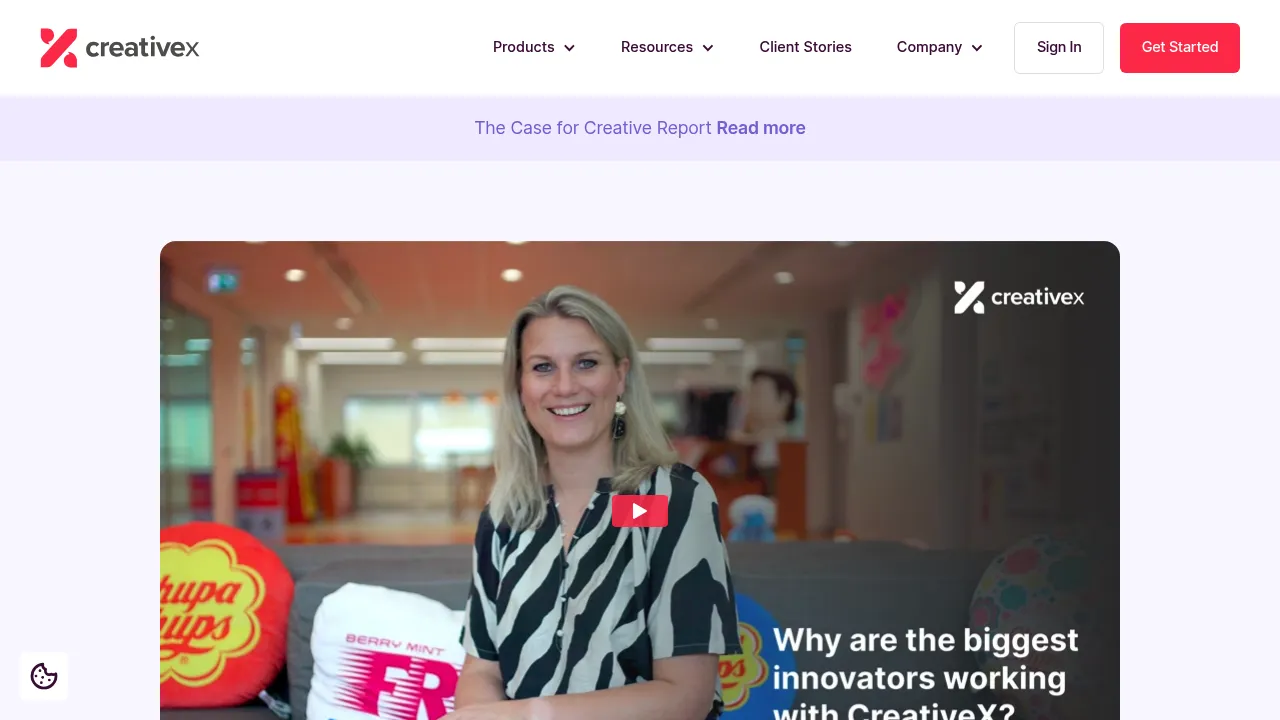 CreativeX screenshot