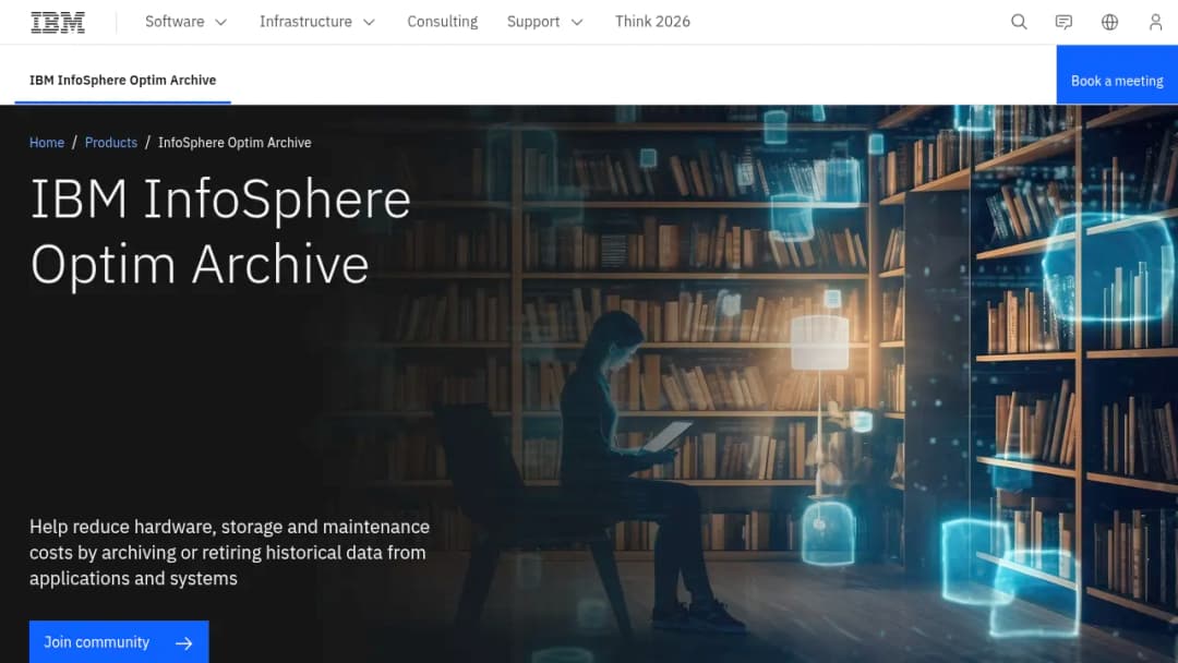 IBM Infosphere Optim Archive screenshot