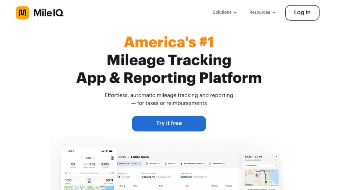 MileIQ screenshot