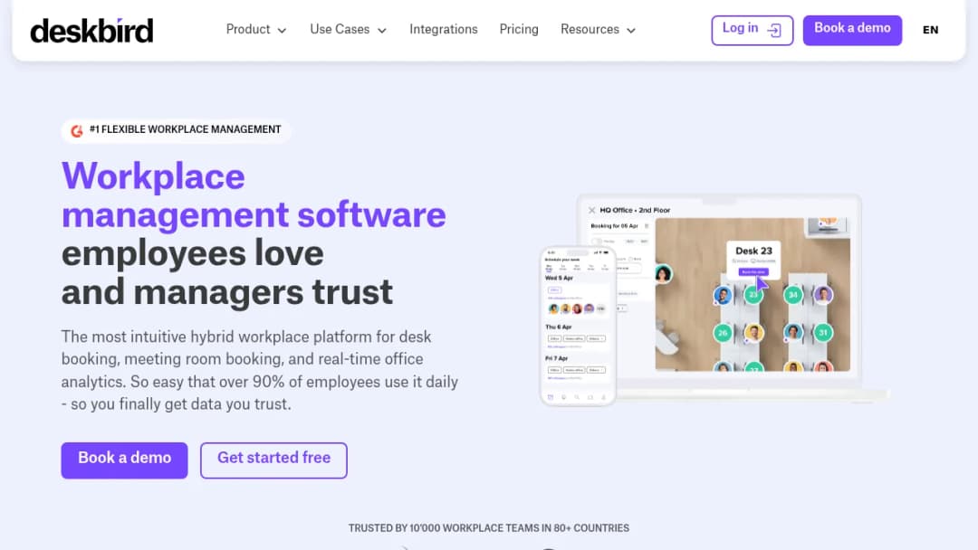 deskbird screenshot