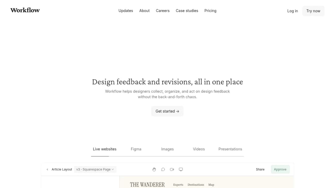 Workflow Design screenshot