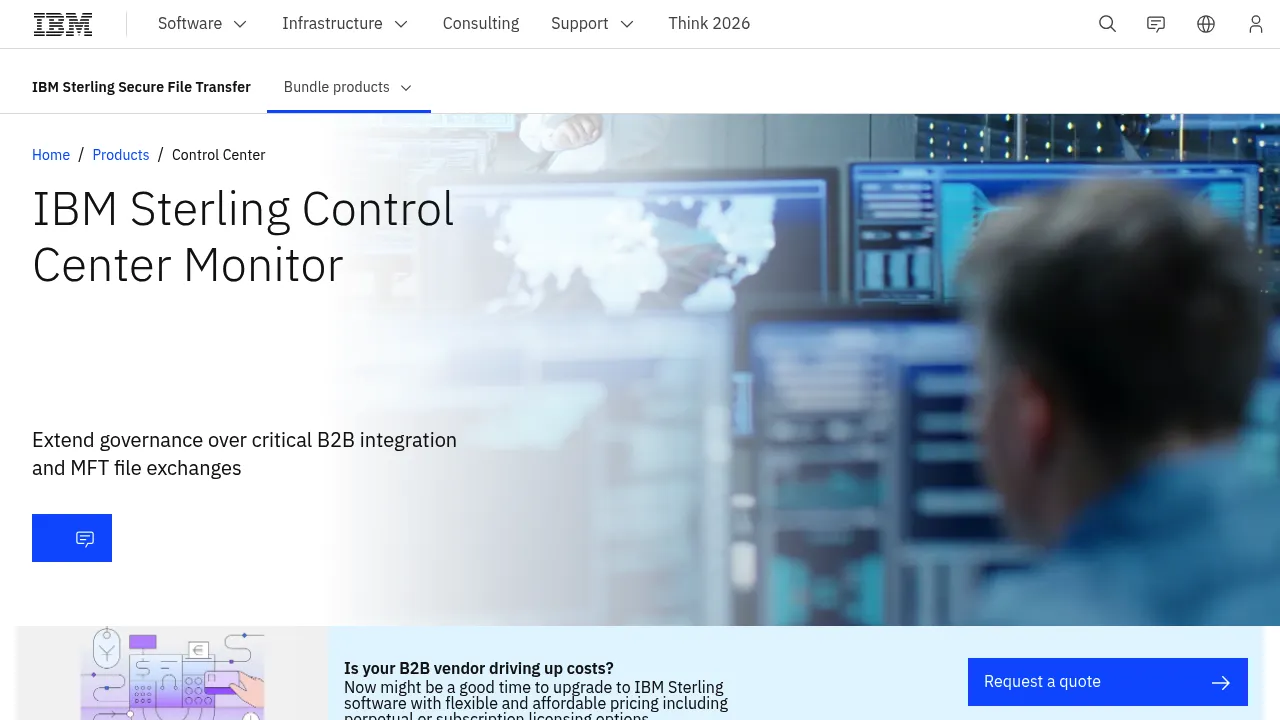 IBM Control Center screenshot