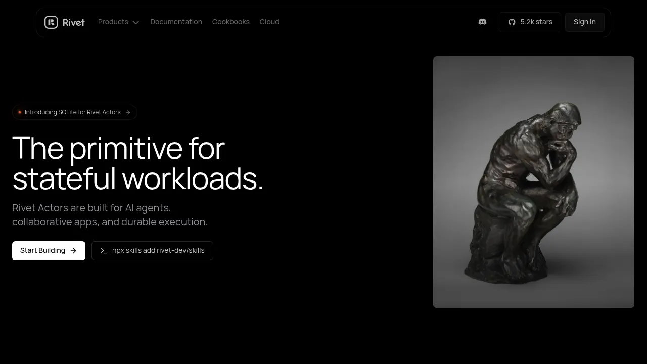 Rivet screenshot