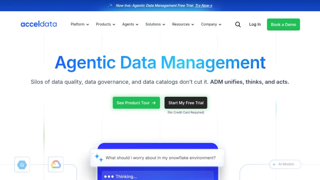 Acceldata screenshot