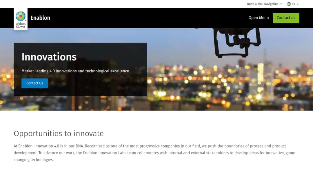 Wolters Kluwer Innovations screenshot