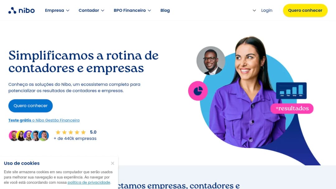 Nibo screenshot