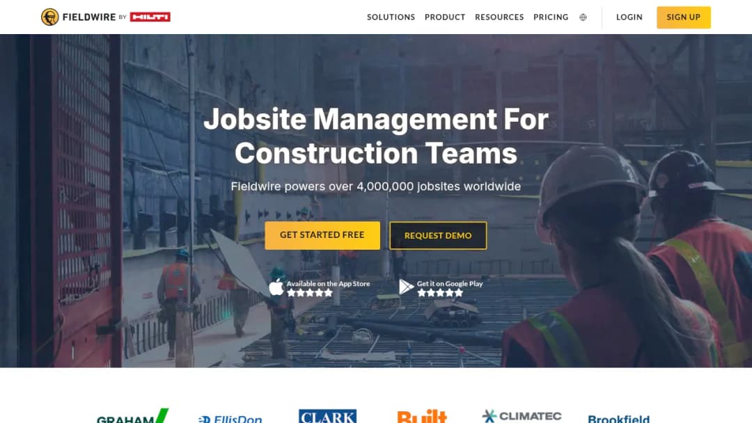 FieldWire screenshot