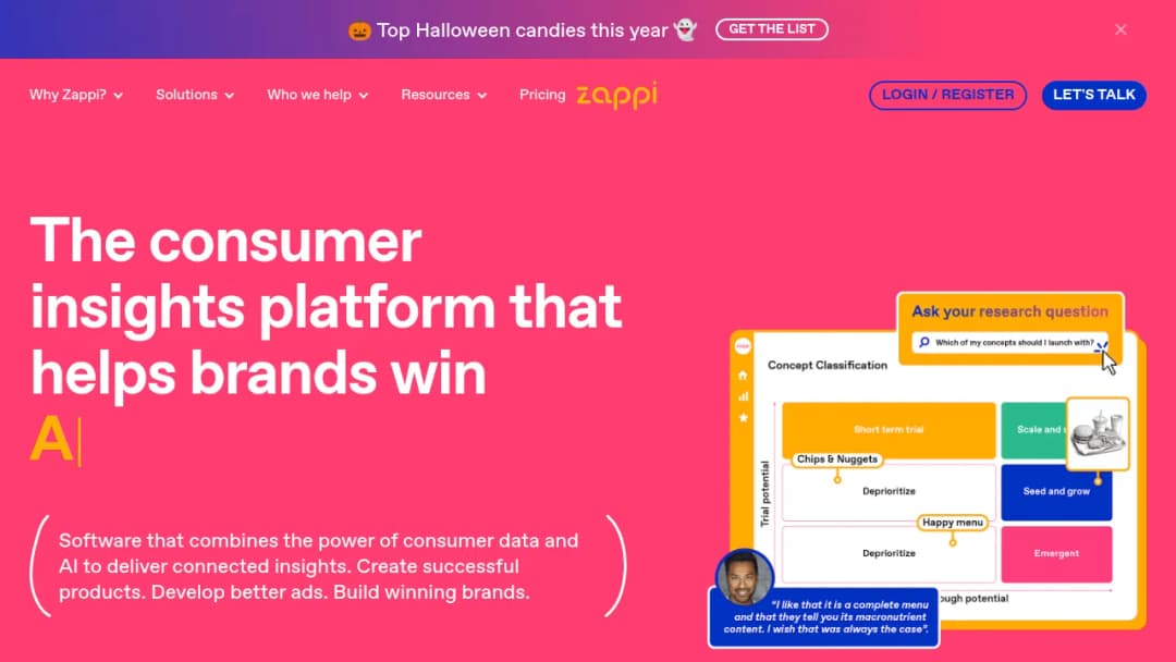 Zappi screenshot