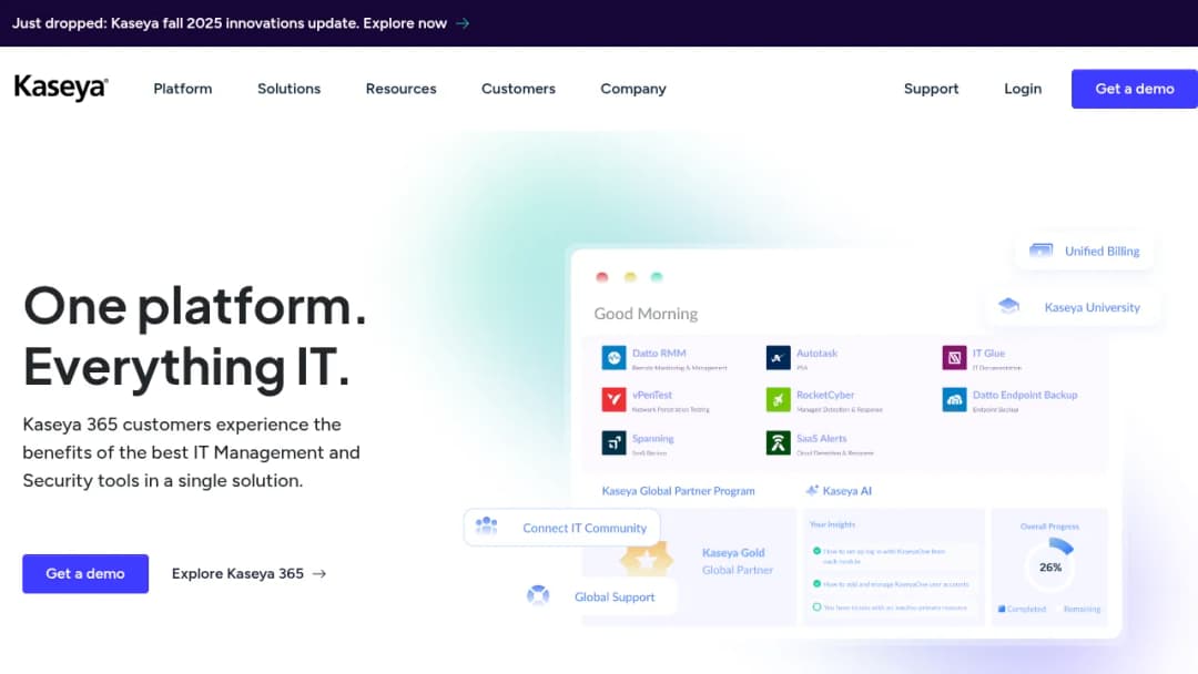 Kaseya screenshot