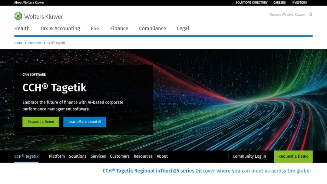 CCH Tagetik screenshot