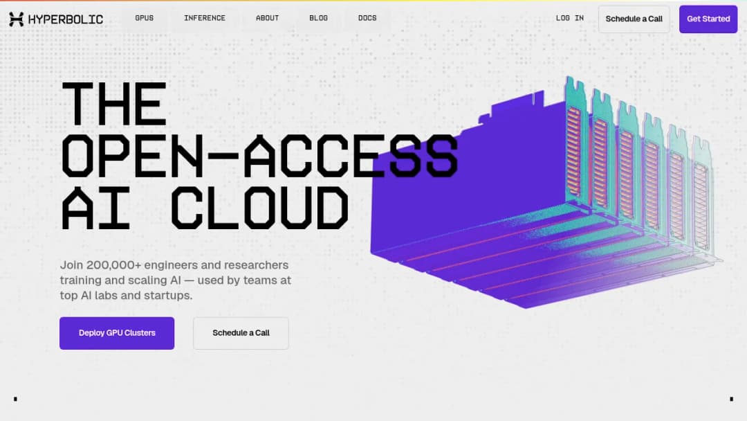 Hyperbolic Labs screenshot