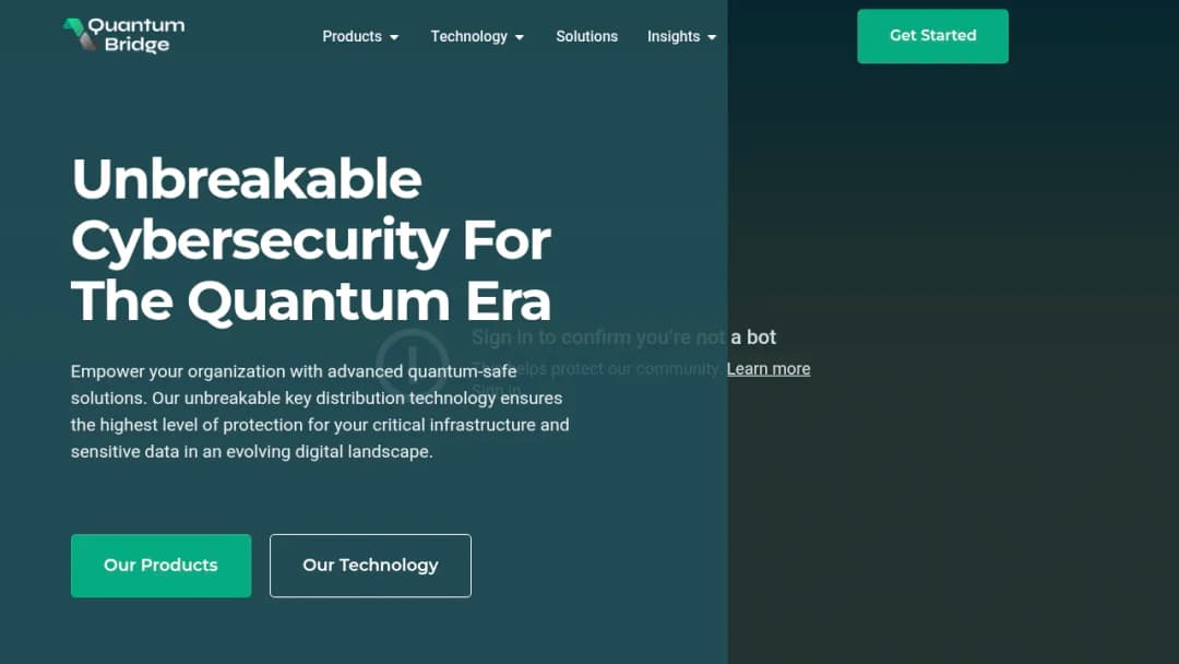 Quantum Bridge Technologies screenshot