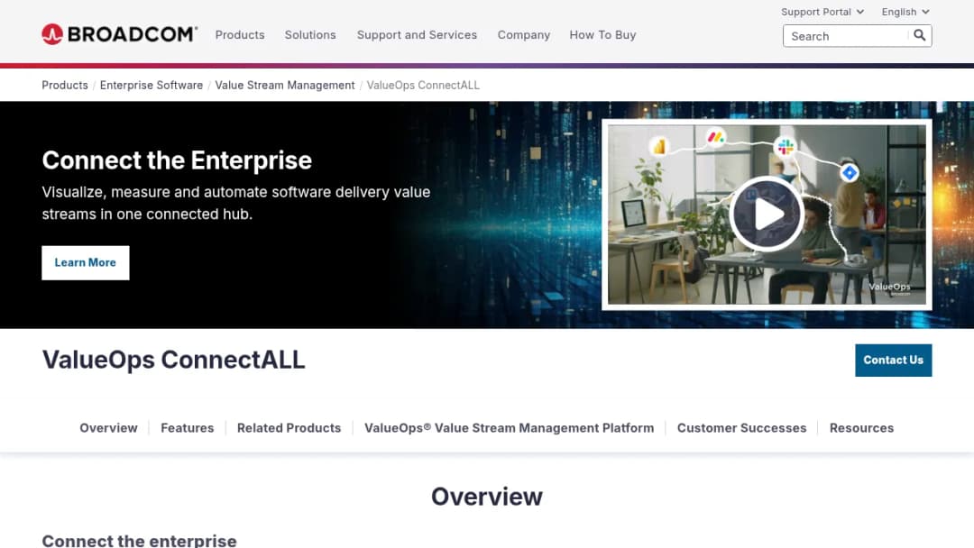 Broadcom ValueOps ConnectALL screenshot