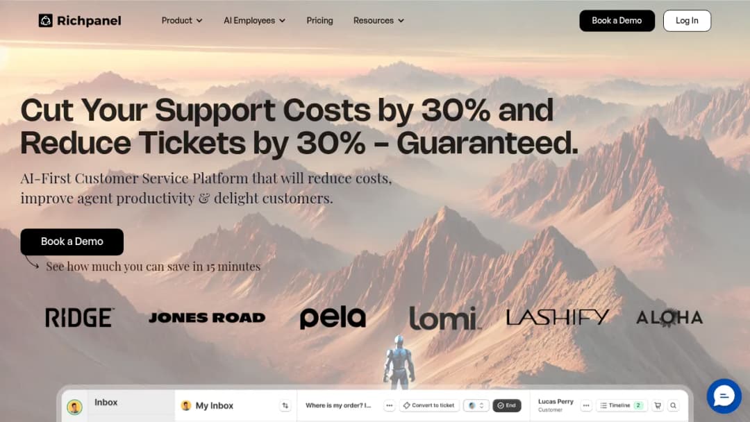 Richpanel screenshot