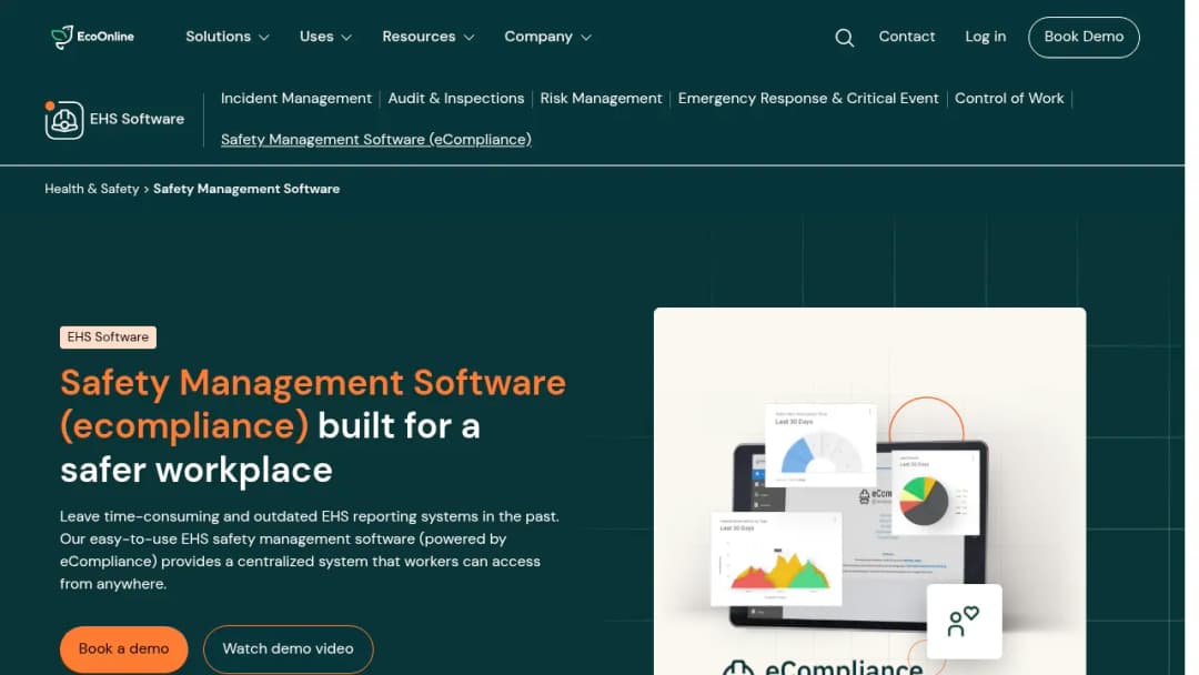 eCompliance Management Solutions screenshot