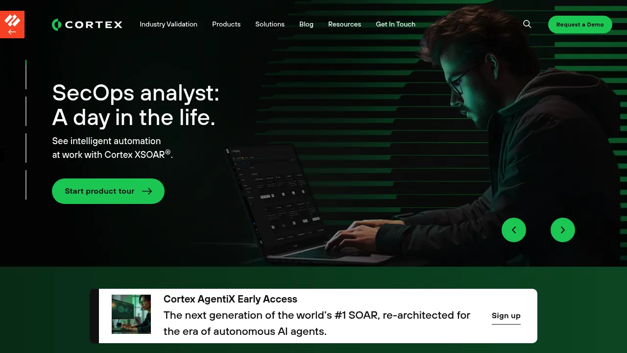 Palo Alto Networks Cortex XSOAR screenshot