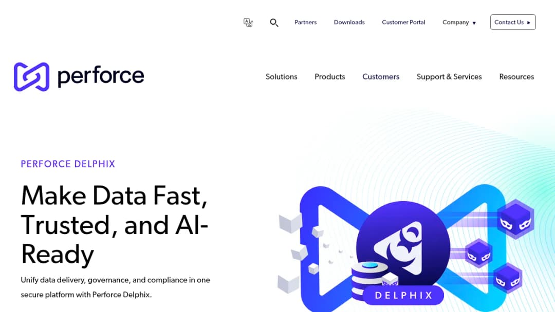 Perforce Delphix screenshot