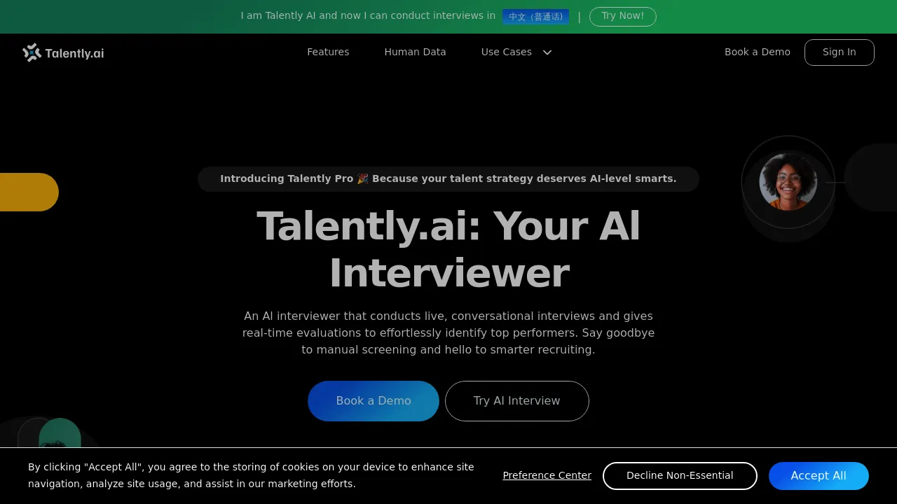 Talently.ai screenshot
