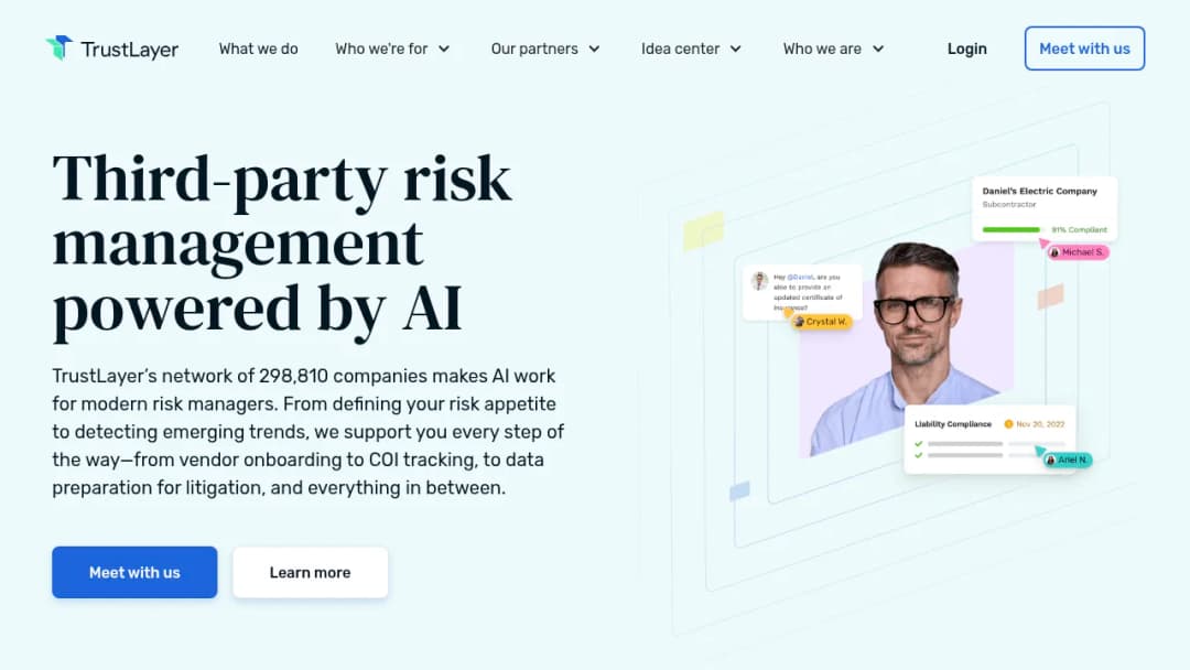 TrustLayer screenshot