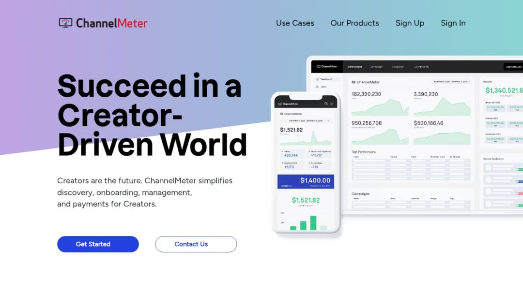 ChannelMeter screenshot