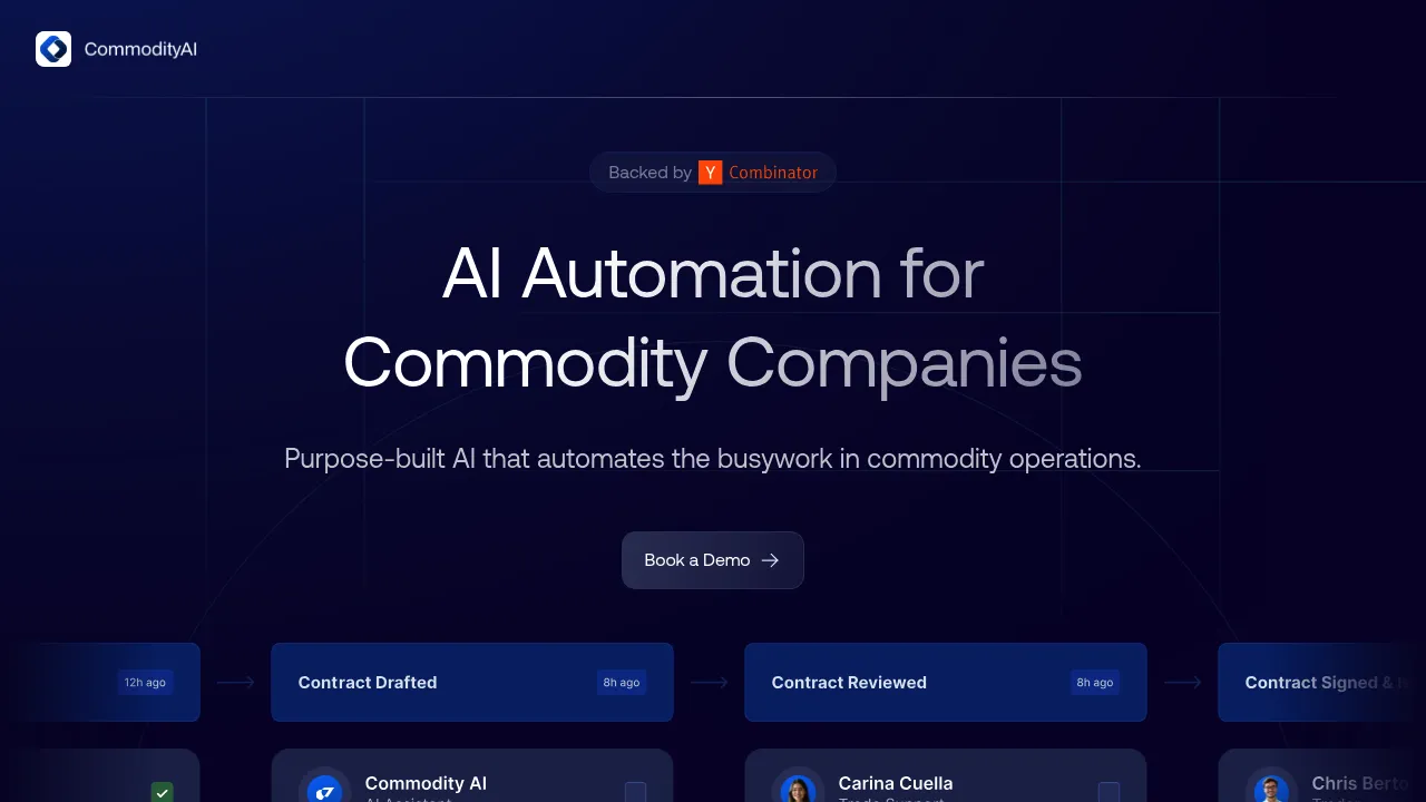 CommodityAI screenshot