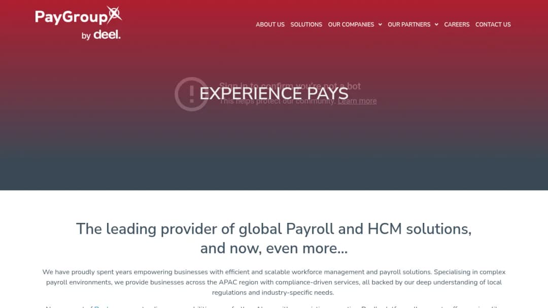 PayGroup screenshot