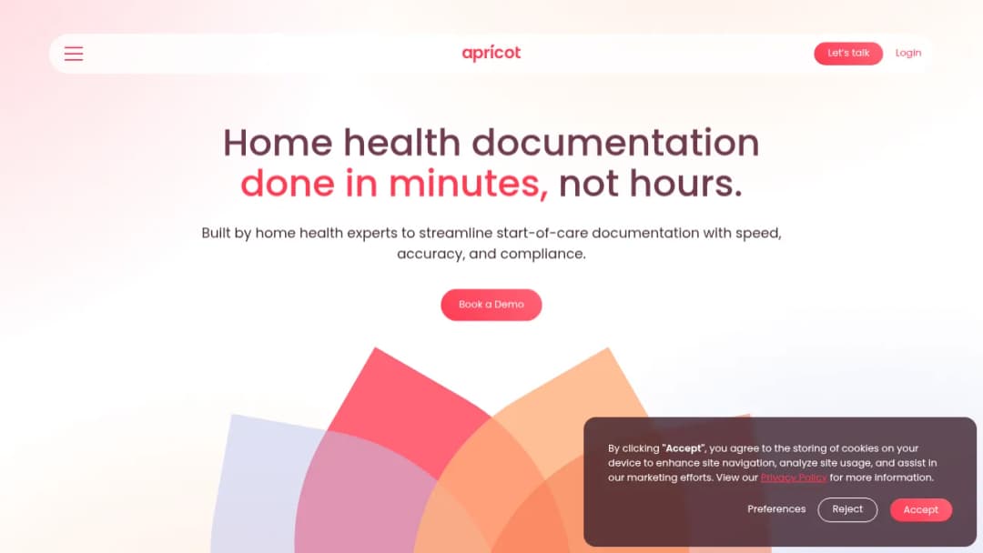 Apricot screenshot