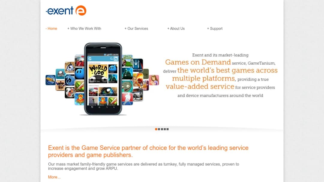 Exent screenshot