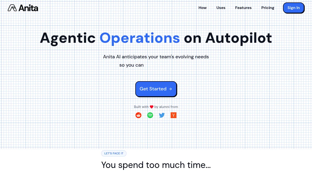 Anita screenshot