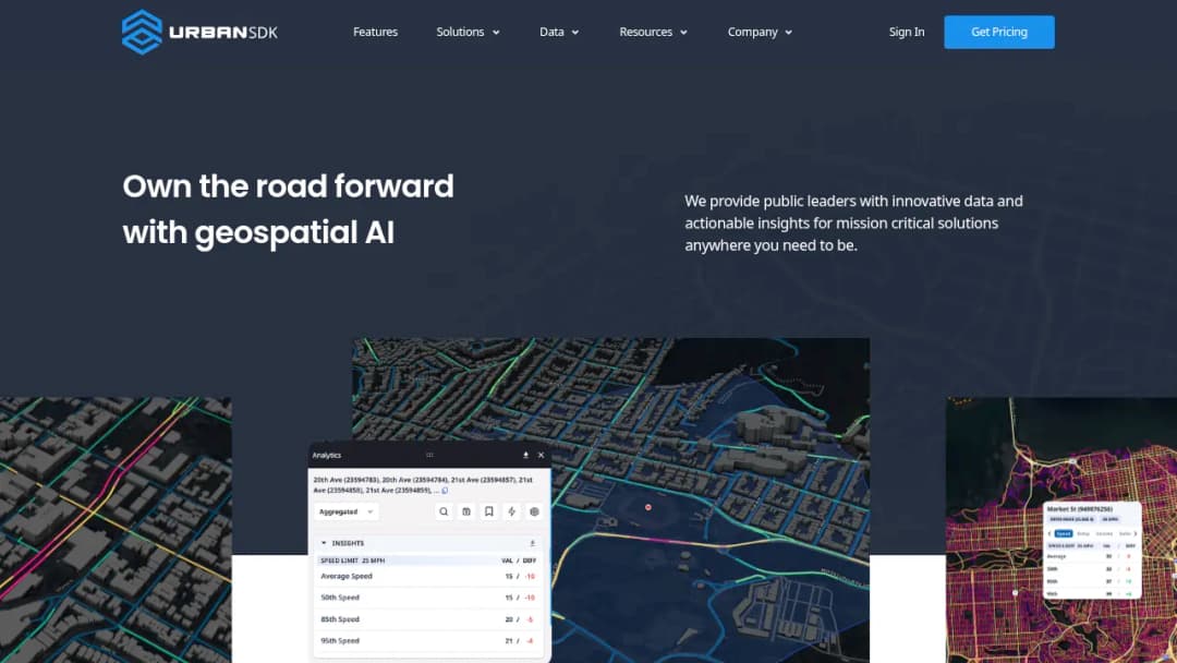 Urban SDK screenshot