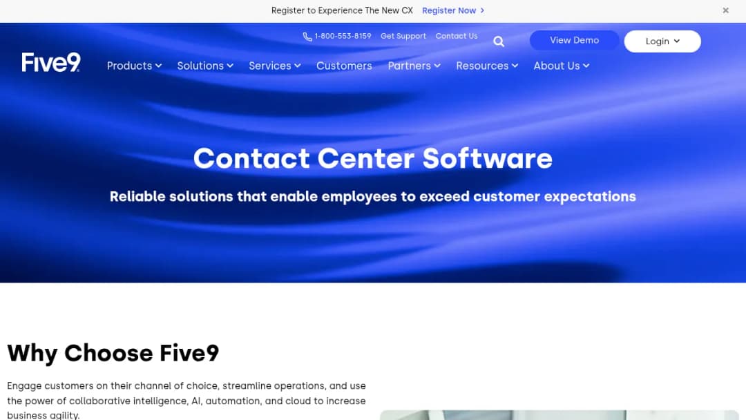 Five9 Contact Center Software screenshot
