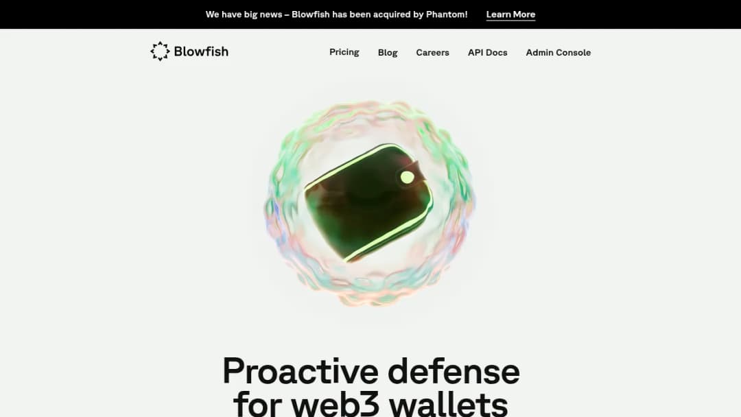 Blowfish screenshot