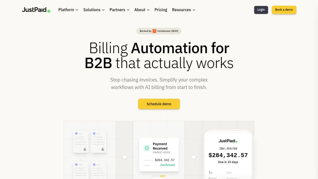 JustPaid.ai screenshot