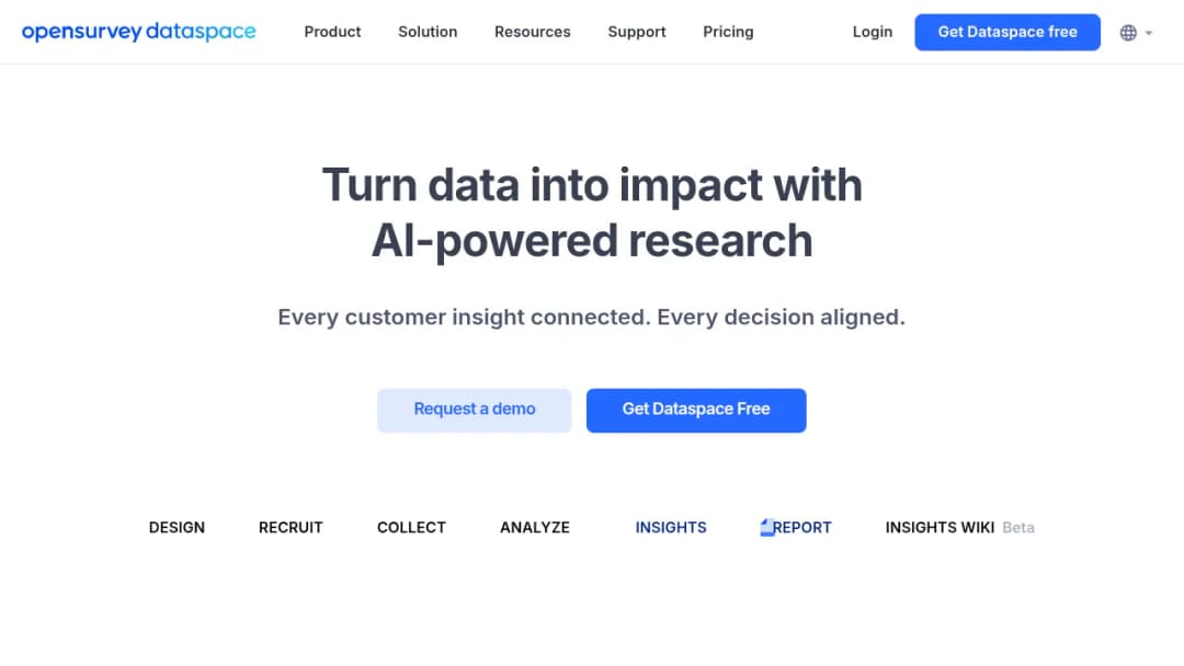 Opensurvey screenshot