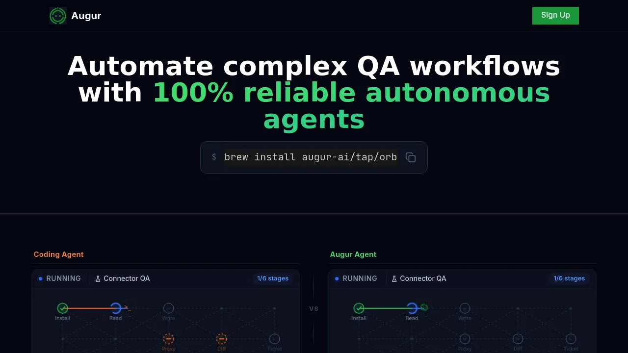 Augur screenshot